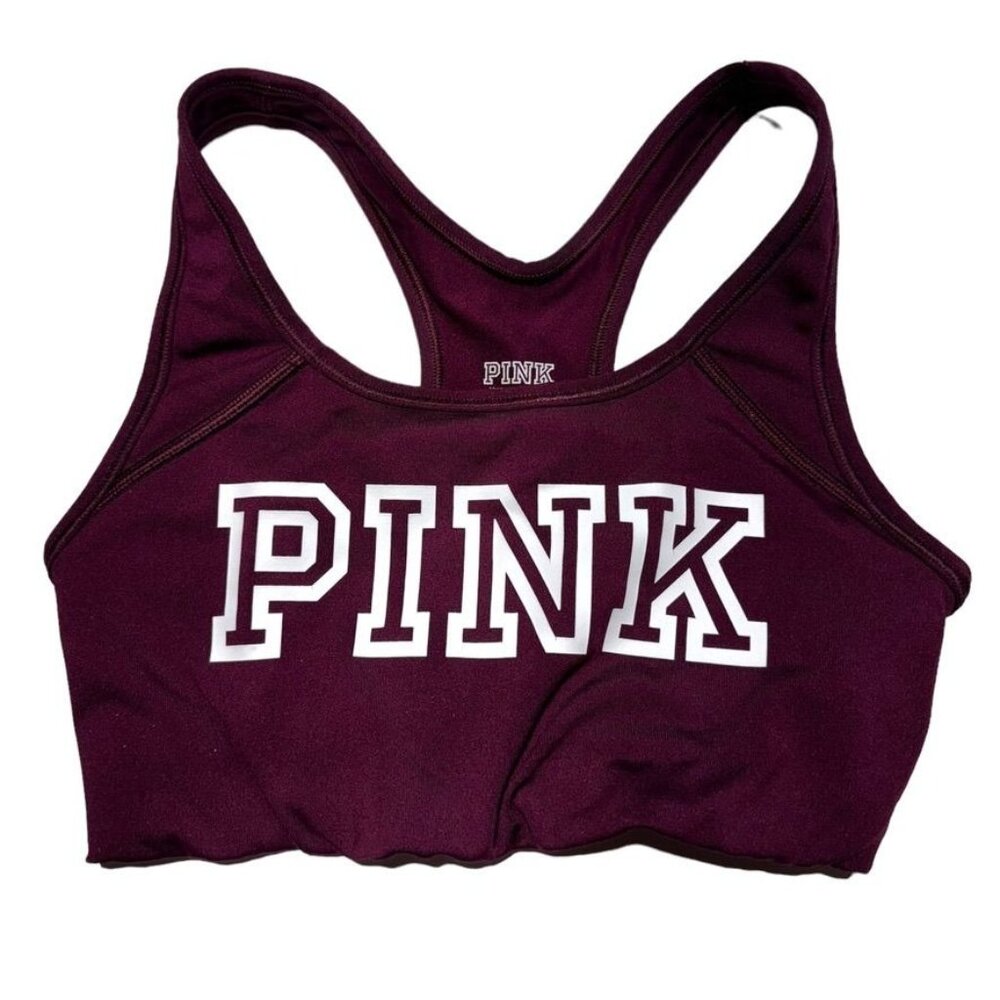 Victoria's Secret PINK Ultimate Sports Bra Red Size XS